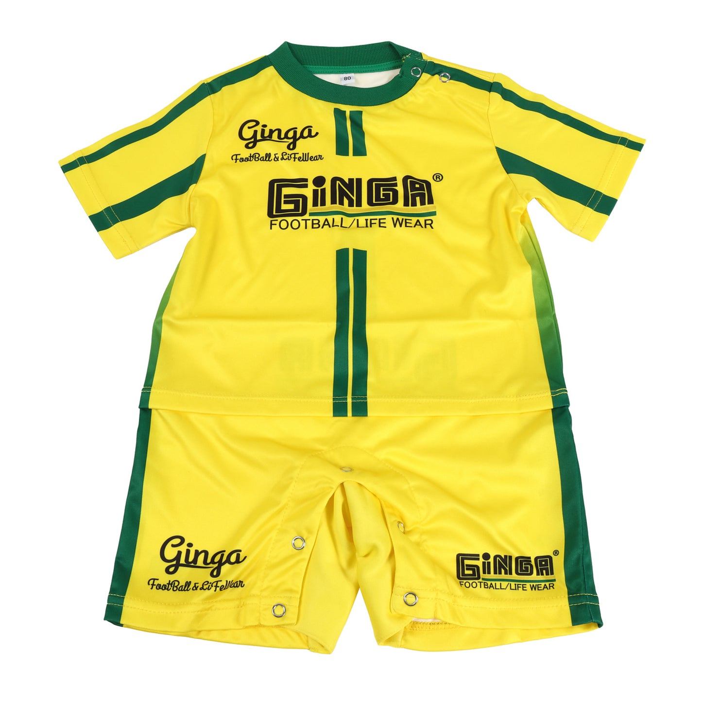 BABY ROMPERS GG107253 ぼくのはじめてのユニフォーム「ベビーロンパース」