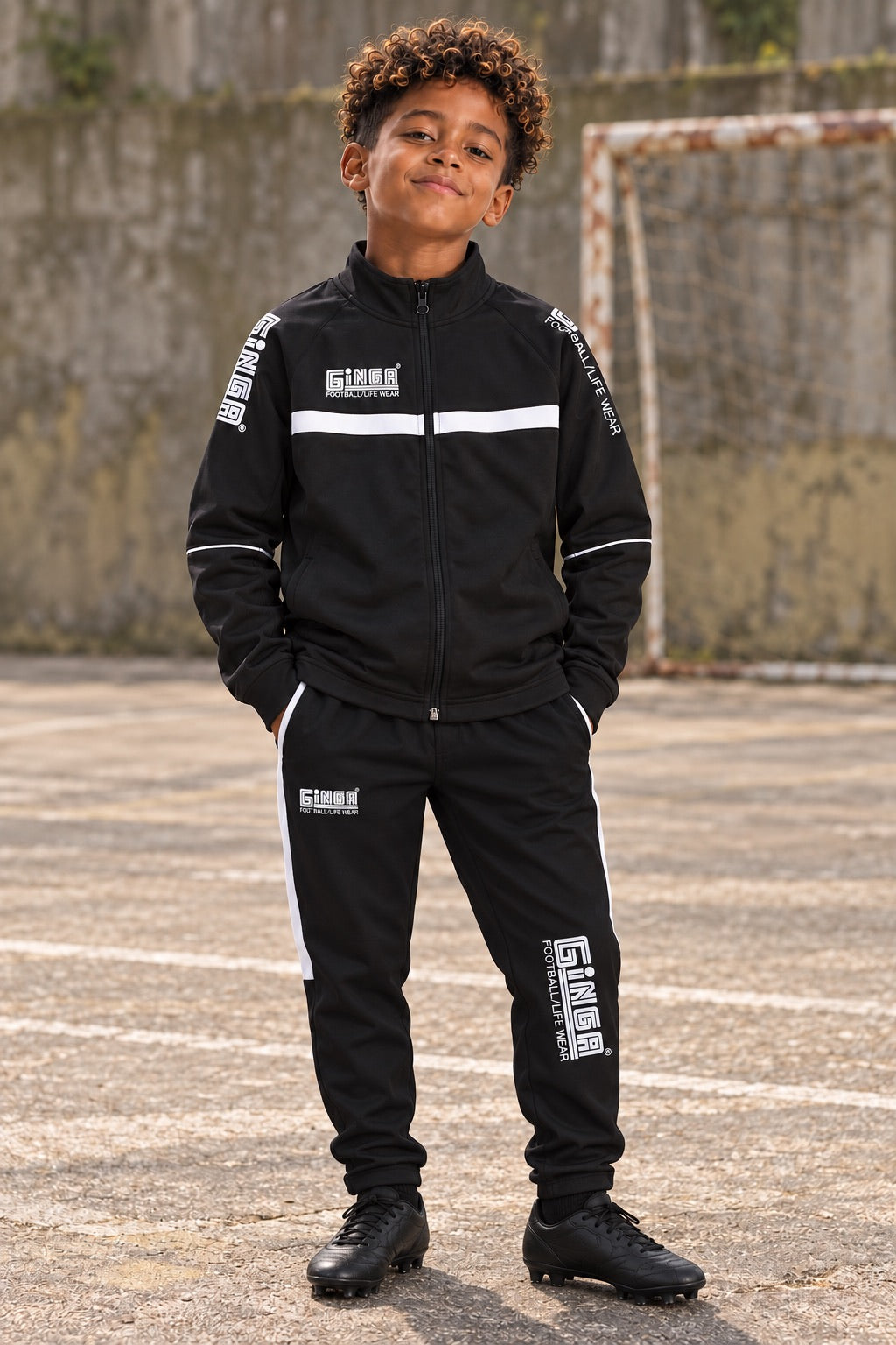 TRAINING JERSEY SHIRT 06　GG107281 ストレッチ生地のシルエットの良いハイパフォーマンスモデル / ジュニア / 前面 SAMPLE IMAGE